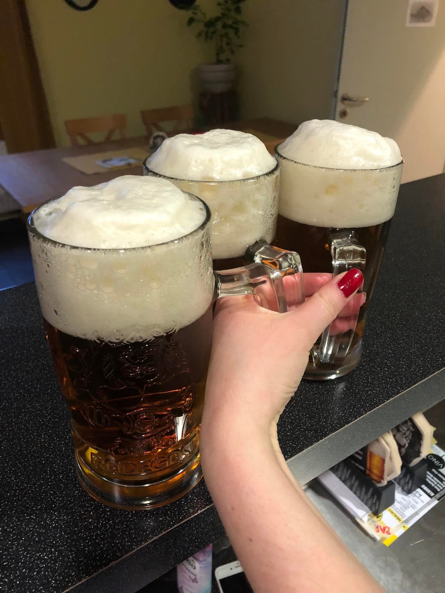 Osvěžující točené pivo